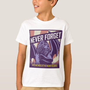 SMITE: Manticore vergeet nooit T-shirt