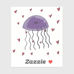 Smiten Little Jellyfish Sticker