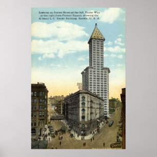 Smith Building Seattle 1915 Poster