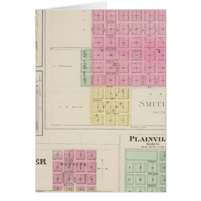 Smith Center, Gould City, Motor, Webster, Kansas (Voorkant)