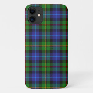 Smith Clan Scottish Tartan Pset Pattern iPhone 11 Hoesje