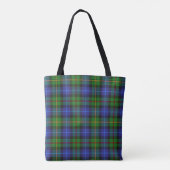 Smith Clan Scottish Tartan Pset Pattern Draagtas (Achterkant)