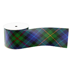 Smith Clan Scottish Tartan Pset Pattern Grosgrain Lint