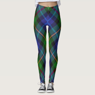 Smith Clan Scottish Tartan Pset Pattern Leggings