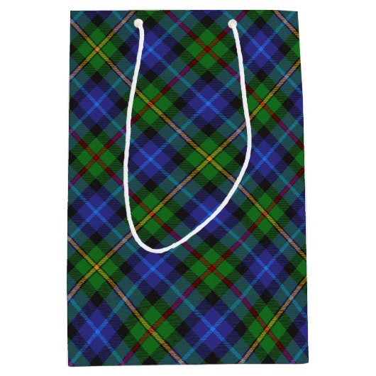 Smith Clan Scottish Tartan Pset Pattern Medium Cadeauzakje (Voorkant)