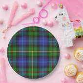 Smith Clan Scottish Tartan Pset Pattern Papieren Bordje (Feest)