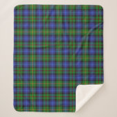 Smith Clan Scottish Tartan Pset Pattern Sherpa Deken (Voorkant)