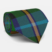 Smith Clan Scottish Tartan Pset Pattern Stropdas (Opgerold)