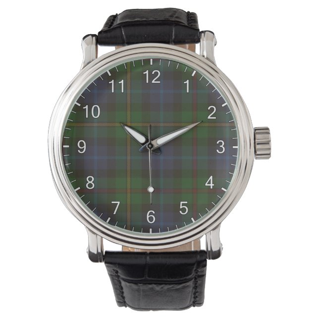 Smith Clan Tartan Horloge (Voorkant)