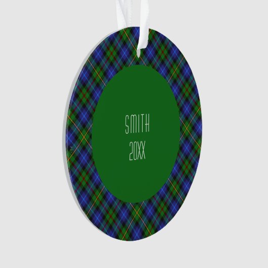 Smith Clan Tartan Scottish Plaid (devant)