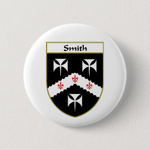 Smith Coat of Arms/Family Crest Ronde Button 5,7 Cm