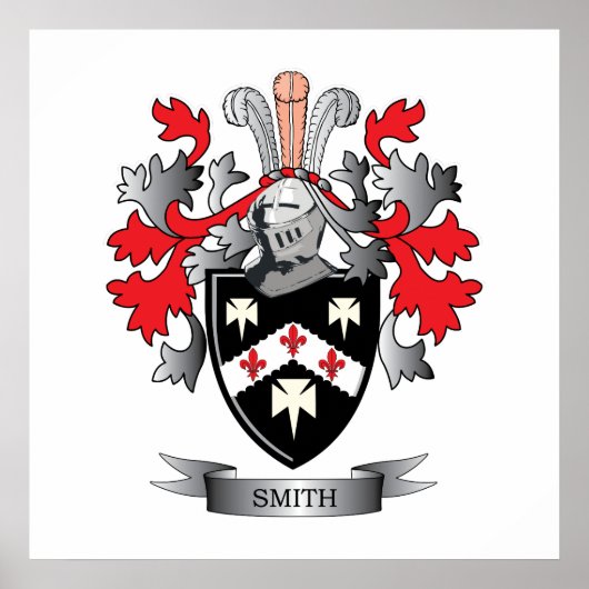 Smith Coat of Arms Poster (Voorkant)