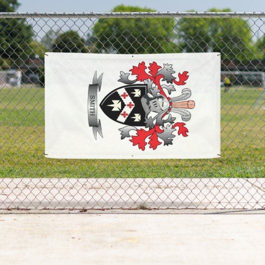 Smith Coat of Arms Spandoek (Insitu)