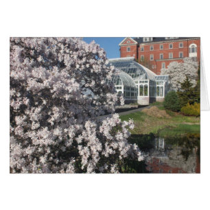 Smith College Lyman Plant House in Spring