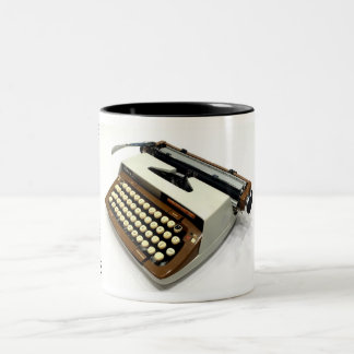 Smith-Corona Classic 12 typemachine Tweekleurige Koffiemok