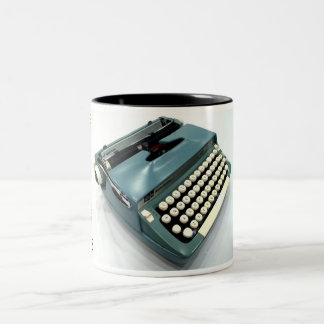 Smith-Corona Super Sterling-typemachine Tweekleurige Koffiemok