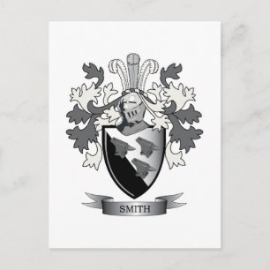 Smith Family Crest Coat of Arms Briefkaart