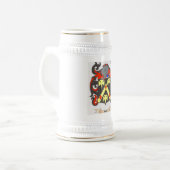 Smith Family Crest Heraldry Afbeelding om personal Bierpul (Voorkant links)