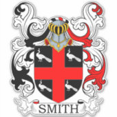 Smith Family Crest Sticker (Voorkant)