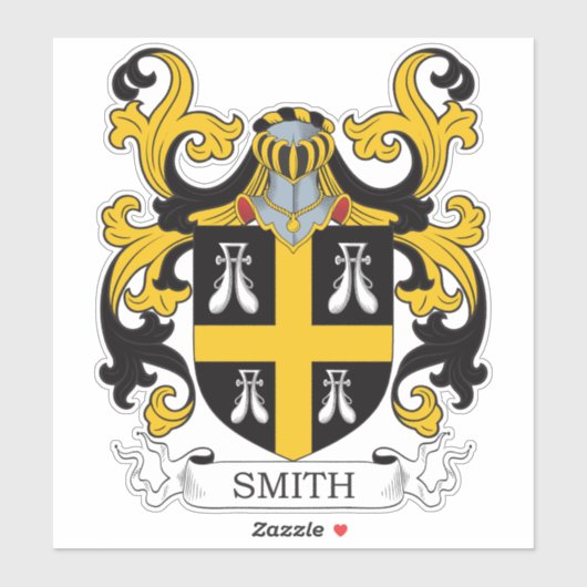 Smith Family Crest Sticker (Vel)