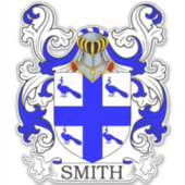 Smith Family Crest Sticker (Voorkant)