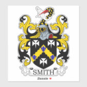 Smith Family Crest Sticker (Vel)