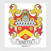 Smith Family Crest Sticker (Vel)
