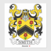 Smith Family Crest Sticker (Vel)