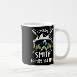 Smith Family Ski Trip Skiing Googles Vacation Matc Koffiemok