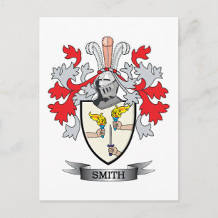Smith-Ireland-Coat-of-Arms Briefkaart