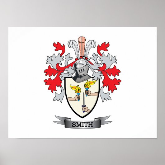 Smith-Ireland-Coat-of-Arms Poster (Voorkant)