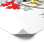 Smith-Ireland-Coat-of-Arms Poster (Hoek)