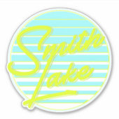 Smith Lake Retro Bright Sticker (Voorkant)