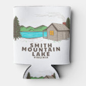 Smith Mountain Lake Cabin Blikjeskoeler (Voorkant)