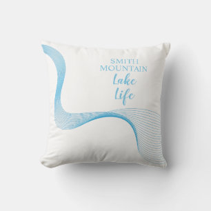Smith Mountain Lake Life Gesponnen Polyester Vierk Kussen