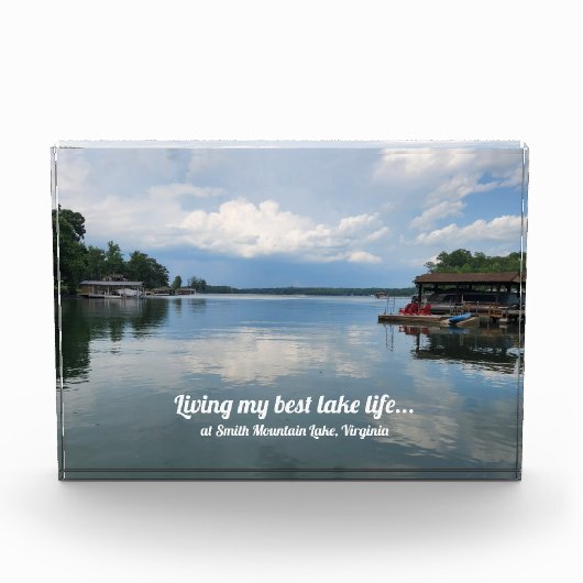Smith Mountain Lake Photo Block Decor Fotoblokken (Voorkant)