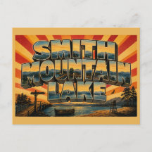 Smith Mountain Lake VA Blauwe Bergkust Kunst