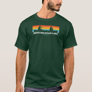 Smith Mountain Lake Virginia Canoe T-shirt