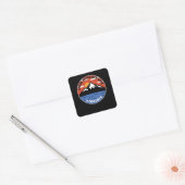 Smith Mountain Lake - Virginia Vierkante Sticker (Envelop)