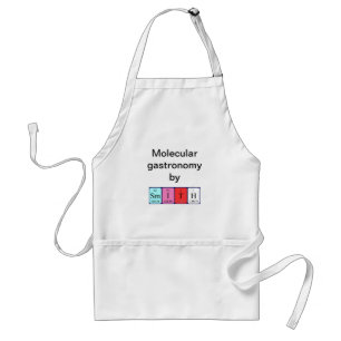 Smith periodieke table name apron standaard schort
