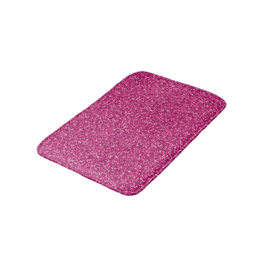 Smith Pink Glitter Badmat (Gekanteld)