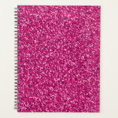 Smith Pink Glitter Planner (Voorkant)