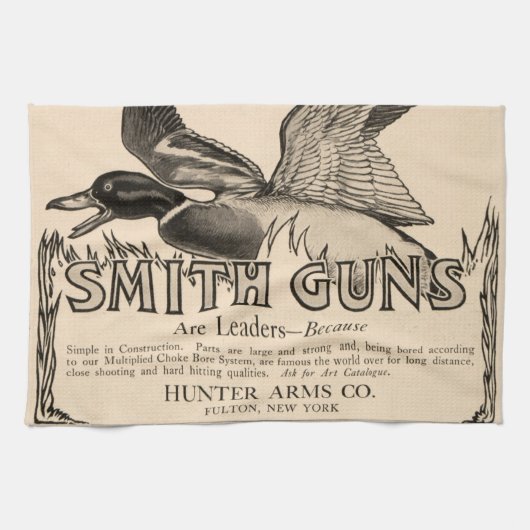  Smith Pistolen Duck Hunting Kitchen Towel Theedoek (Horizontaal)
