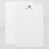 Smith Premier No. 2 Typewriter Briefpapier (Voorkant / Achterkant)