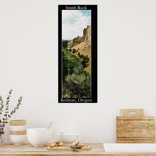 Smith Rock Poster (Keuken)