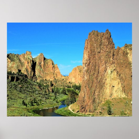 Smith Rock State Park, Oregon Poster (Voorkant)