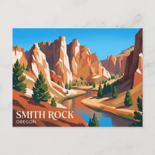 Smith Rock State Park VS Briefkaart