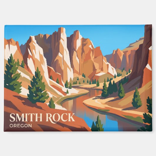 Smith Rock State Park VS Magneet (Voorkant)