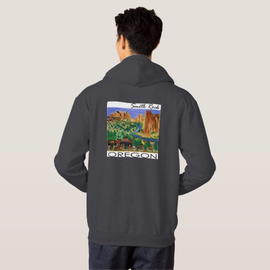 Smith Rock Sweatshirt Mannen (Achterkant volledig)