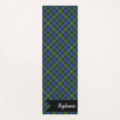 Smith Schotse familie Tartan Plaid Pattern Yogamat (Voorkant)